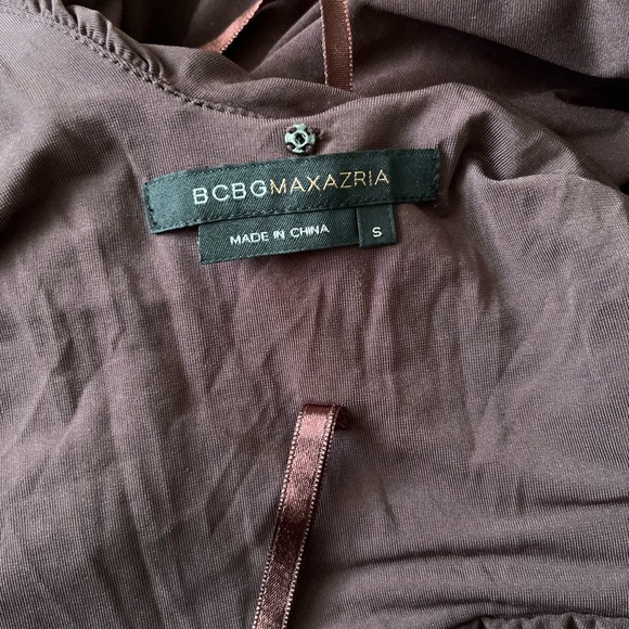 Gorgeous Brown Vintage Chocolate Brown Halter Dress - Picture 3 of 3